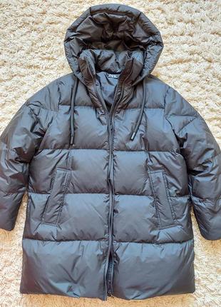Зимовий пуховик zara