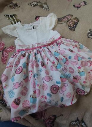 Нежное праздничное платье конфета