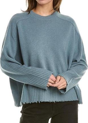 Кашеміровий шоколадний светр кофта allsaints