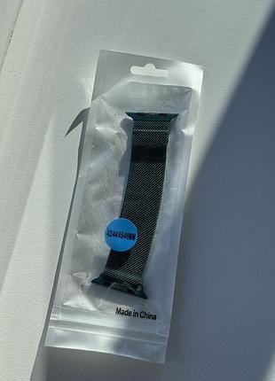 Новый ремешок для apple watch ultra зеленого цвета