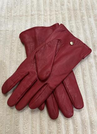Кожаные женские перчатки, corder london, оригинал, новые
