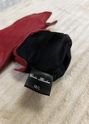 Кожаные женские перчатки, corder london, оригинал, новые