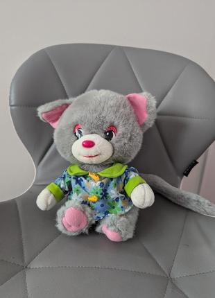 Котик игрушка мягкая мышка