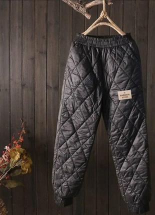 Теплые женские брюки на синтепоне ns-234