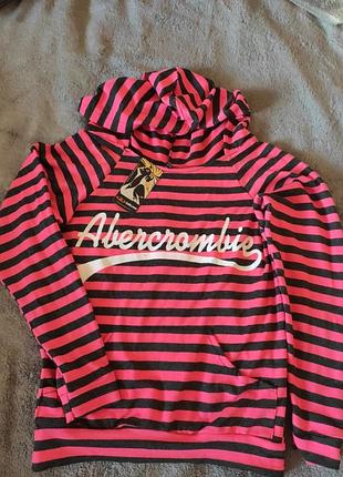 Спортивная трикотажная кофта с капюшоном м, р.44-46, новая