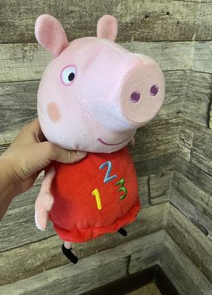 Свинка пеппа, іграшка, peppa pig, 32 см