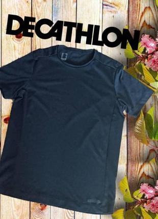 🌿✨decathlon спортивна чоловіча футболка чорна l🌿✨2 фото