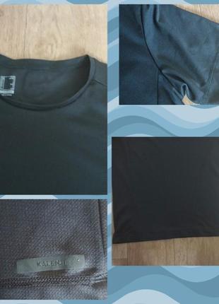 🌿✨decathlon спортивна чоловіча футболка чорна l🌿✨9 фото