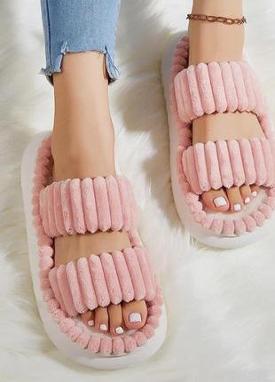 Тапочки женские теплые