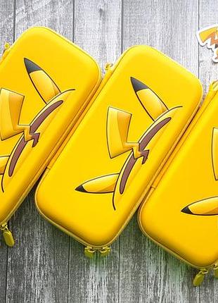 Захисний чохол / чехол / кейс pikachu pokemon - пікачу nintendo switch, v2, nintendo switch oled
