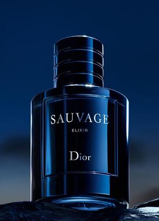 Мужской свежий, пряный аромат в стиле dior sauvage elixir,саваж диор