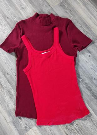 Майка та топ у рубчик обмін