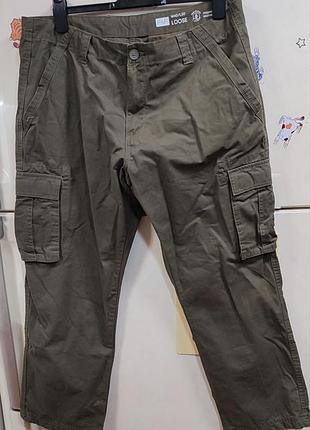 Брюки карго f&amp;f lloose w40/l30 6