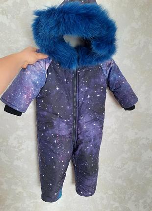 Термо комбінезон зимовий на хлопчика 80-86 повномірний