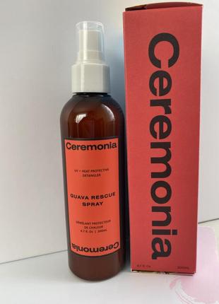 Спрей для захисту волосся ceremonia guava rescue spray