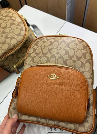 Рюкзак женский в стиле coach jordyn premium