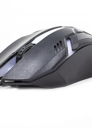 Оптическая мышь jeqang m-318 black 1200 dpi мышка компьютерная игровая для пк ноутбука