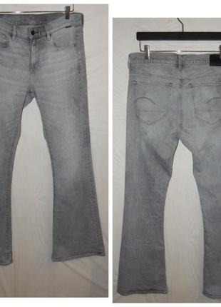 Женские джинсы клёш g star raw women's 3301 flare jeans