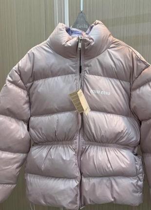 Куртка пуховик miu miu