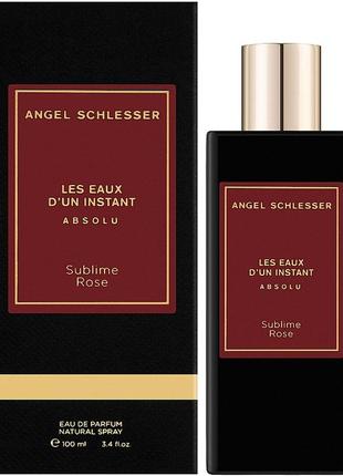 Angel schlesser sublime rose - парфумована вода унісекс - 100 мл - оригінал