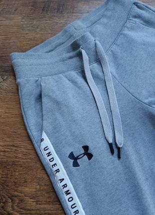 Under armour теплые спортивные штаны, спорттивки джоггеры на флисе4 фото