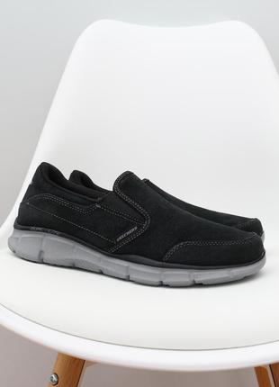 Замшеві сліпони skechers l-xl оригінал розмір 41 (на стопу 26 см)