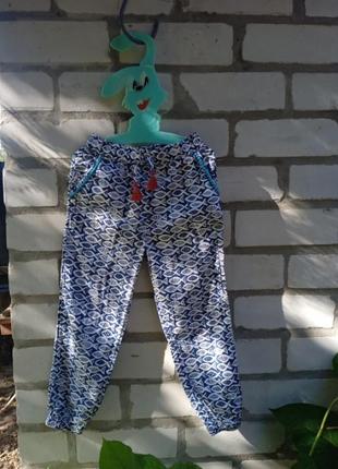 Летние брюки джоггеры