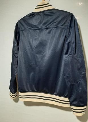 Куртка бомбер jack & jones м, bomber jacket,двусторонняя куртка ветровка3 фото