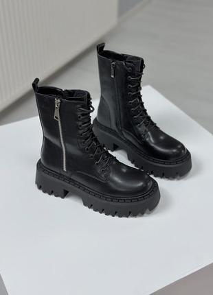 Ботинки с мехом