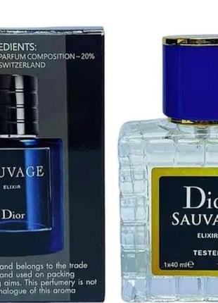 Tester sauvage elixir 40 ml ( сава элексир) - мужские