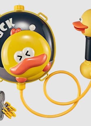 Водный пистолет с баллоном для воды в виде милого утенка