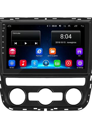 Штатна магнітола 9" lesko для volkswagen scirocco r i 2009-2014 2/32gb/ wi-fi optima вольксваген