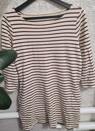 Кофта туніка в рубчик