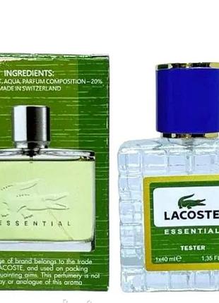Tester  essential 40 ml (ессеншиал 40 мл.) , чоловічі