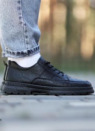 Мужские туфли 39-44 oxford blck