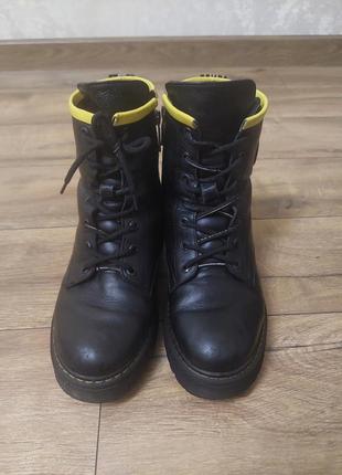 Кожаные ботинки осень, весна