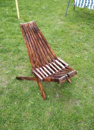 Деревянные шезлонги раскладные