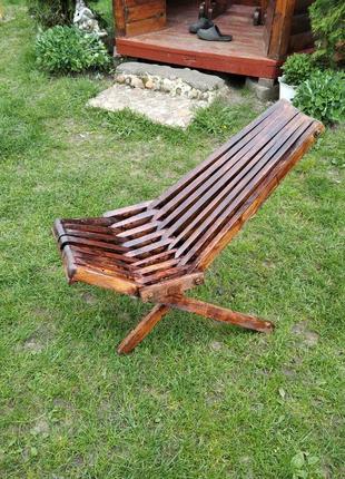 Деревянные шезлонги раскладные