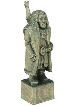 Торин дубощит из к/ф хоббит деревяная фигурка ручной nia-mart