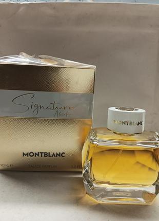 Montblanc signature absolue parfum 1мл оригинал.