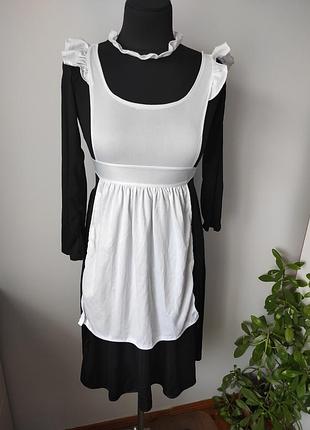 Карнавальный, костюм на хеллоуин горничная, долла, монахиня, школьница