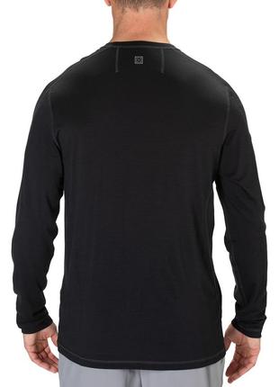 Термореглан 5.11 range ready merino wool long sleeve 2xl black8 фото