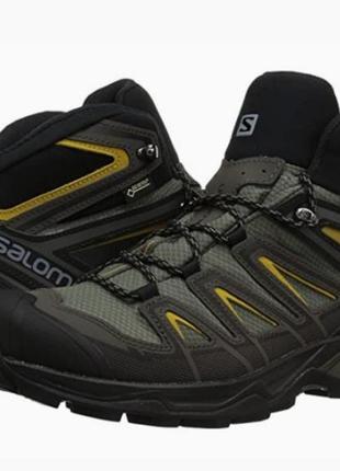 Оригинальн! ботинки берцы мужские salomon x ultra непромокаемые ботинки мужские 42 г.