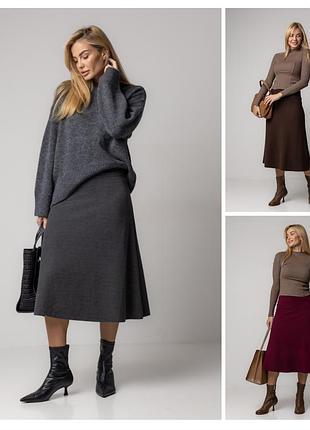 Трикотажные юбки