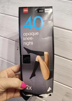 Плотные гольфы 40 ден