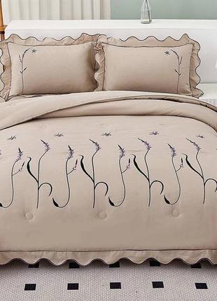 Комплект постільної білизни з ковдрою, мустанг