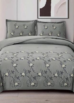 Комплект постільної білизни з ковдрою, мустанг