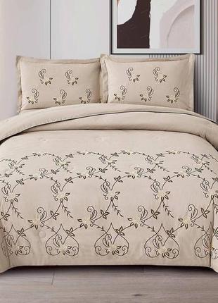 Комплект постільної білизни з ковдрою, мустанг