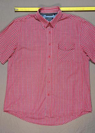 Воротник 43 см avenue pure cotton тенниска в клетку size xl