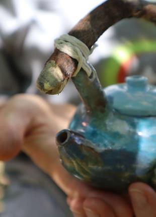 Чайник "горы дикие, просторы"